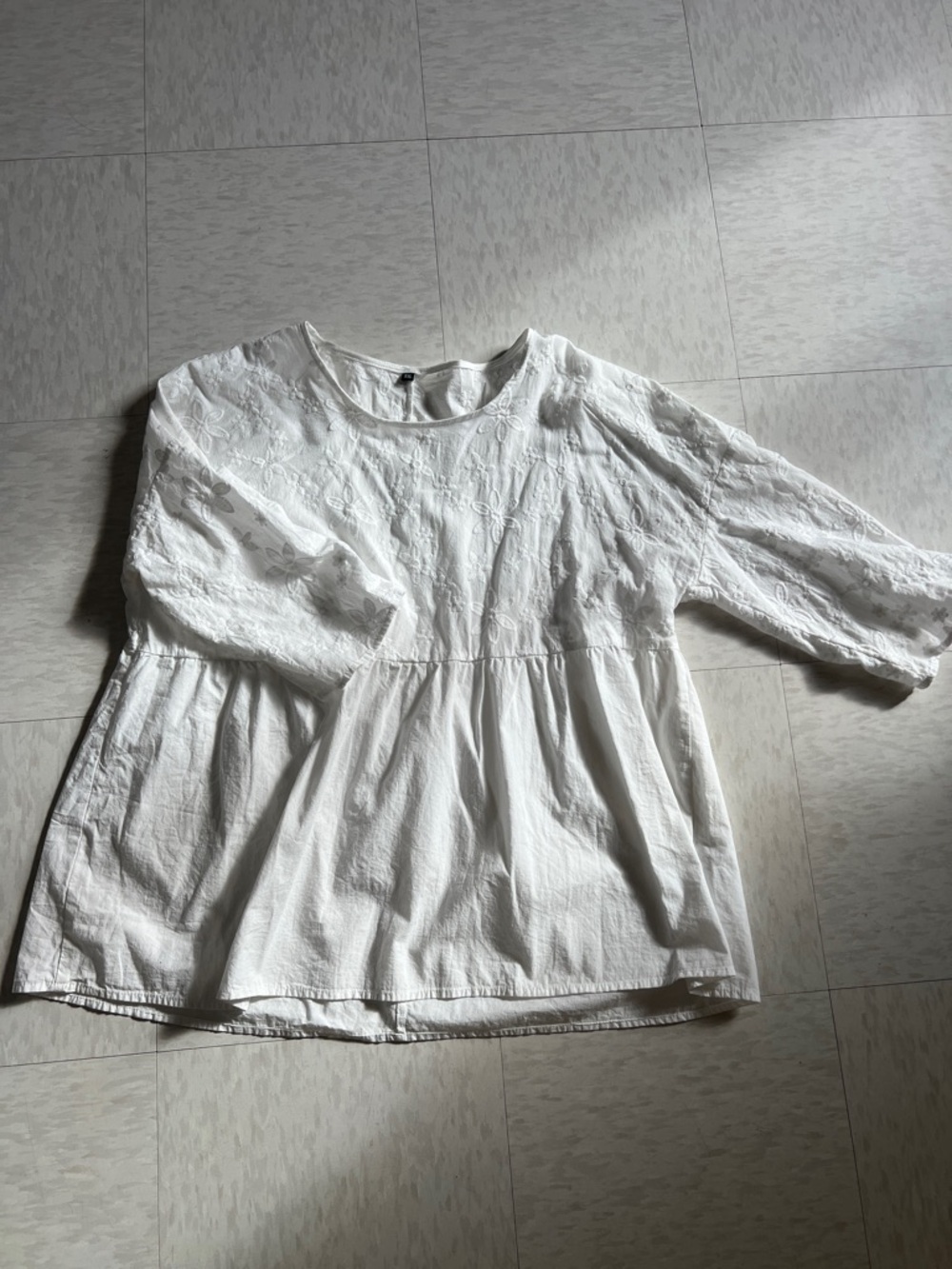 Vintage White Blouse